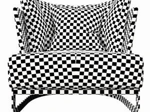 linteloo cervino armchair 3D Model