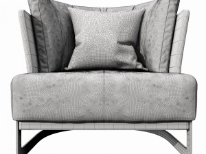 linteloo cervino armchair 3D Model