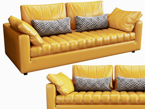linteloo moreno 3 seater 3D Модель