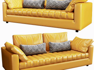 linteloo moreno 3 seater 3D Model