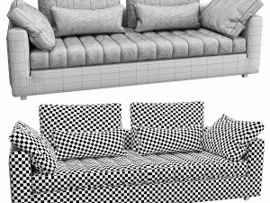 linteloo moreno 3 seater 3D Model