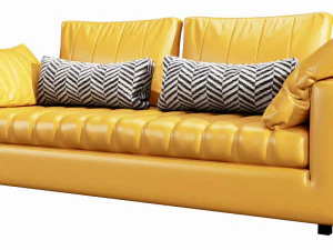 linteloo moreno 3 seater 3D Model