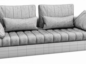 linteloo moreno 3 seater 3D Model
