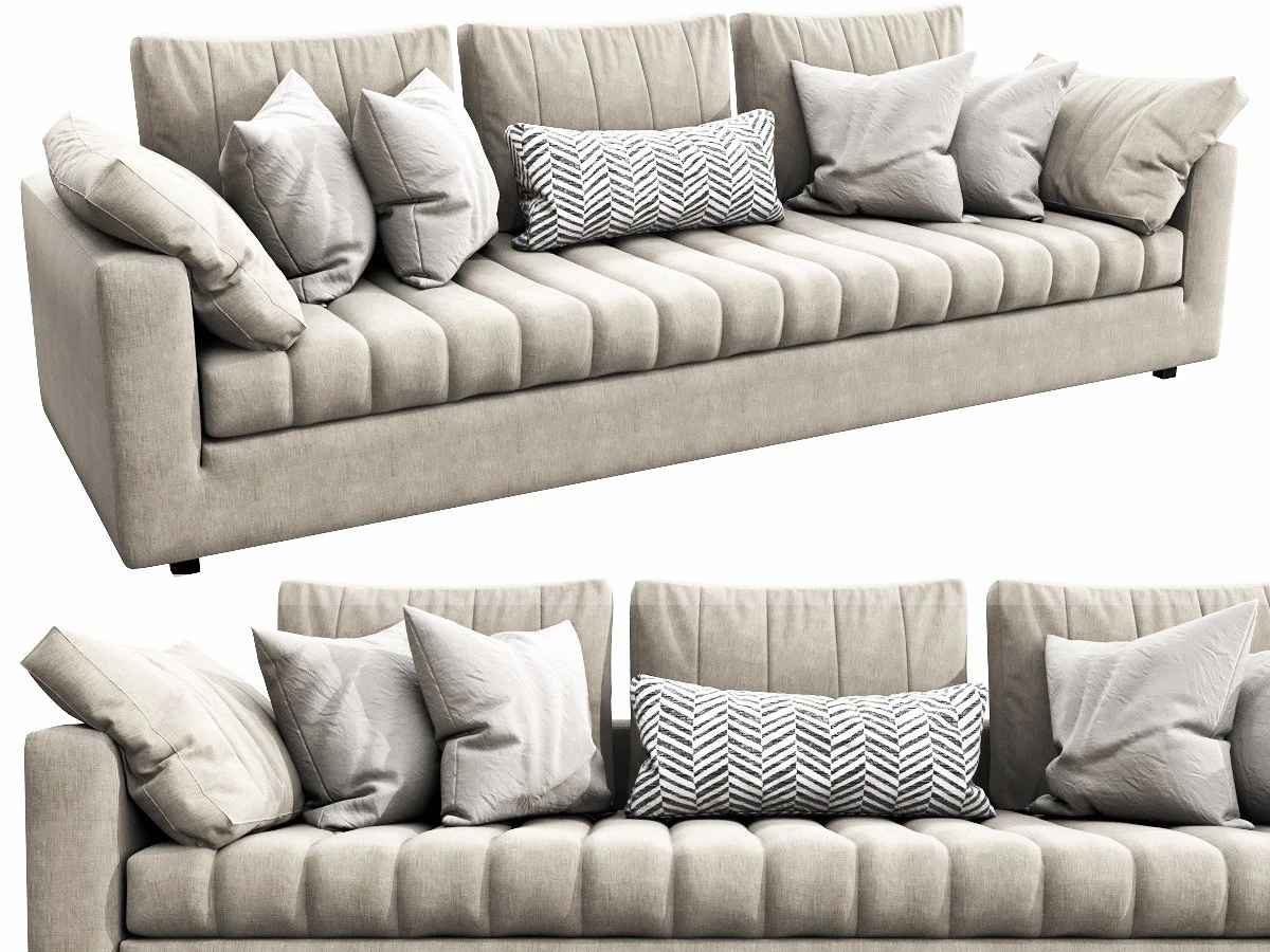 linteloo moreno 4 seater 3D Model .c4d .max .obj .3ds .fbx .stl .blend 