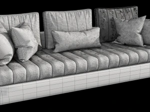 linteloo moreno 4 seater 3D Model