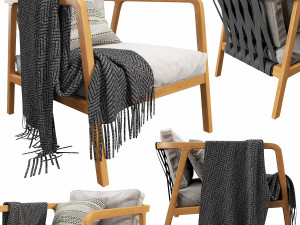 skyline flexx outdoor seat Modelo 3D