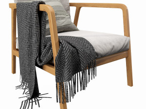 skyline flexx outdoor seat Modelo 3D