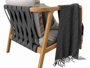 skyline flexx outdoor seat Modelo 3D