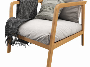 skyline flexx outdoor seat Modelo 3D