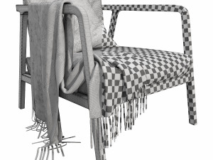 skyline flexx outdoor seat Modelo 3D