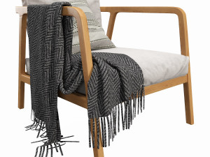 skyline flexx outdoor seat Modelo 3D
