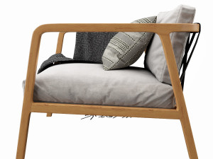 skyline flexx outdoor seat Modelo 3D