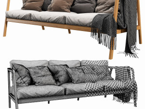 skyline flexx outdoor seat Modello 3D