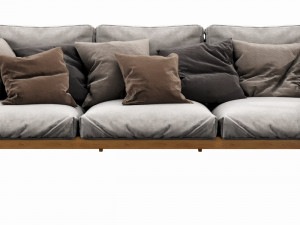 skyline flexx outdoor seat Modello 3D