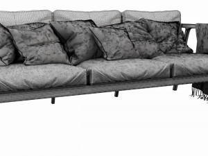 skyline flexx outdoor seat Modello 3D