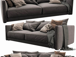 poliform bristol 2 seater 3D Model