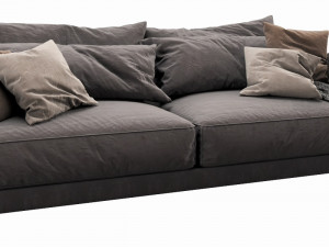 poliform bristol 2 seater 3D Model