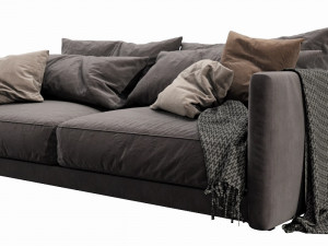 poliform bristol 2 seater 3D Model