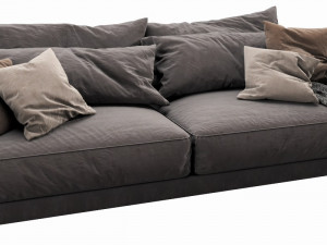 poliform bristol 2 seater 3D Model