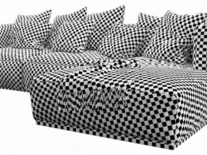 poliform shangai chaise lounge 3D Модель