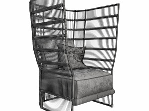 skyline chair spa collection 3D Model