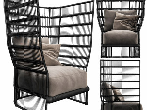 skyline chair spa collection 3D Model
