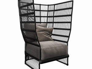skyline chair spa collection 3D Model