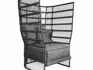 skyline chair spa collection 3D Model
