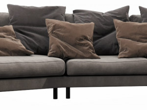 fabrili angle sofa 3D Modell