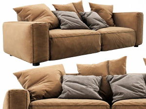 divani living neowall Modello 3D