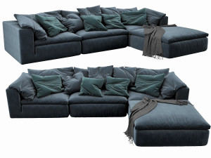 noblesouls realm chaise lounge 3D Model