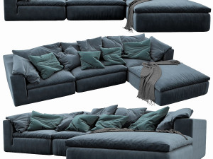 noblesouls realm chaise lounge Modello 3D