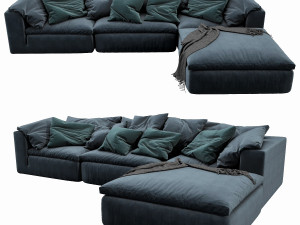 noblesouls realm chaise lounge Modello 3D