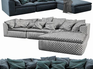 noblesouls realm chaise lounge 3D Model