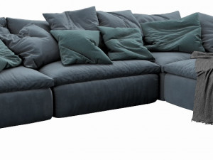 noblesouls realm chaise lounge Modello 3D