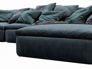 noblesouls realm chaise lounge Modello 3D
