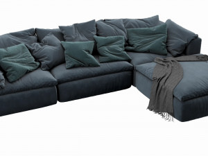 noblesouls realm chaise lounge Modello 3D