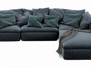 noblesouls realm chaise lounge Modello 3D