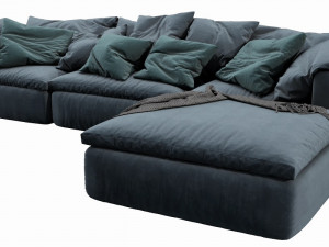 noblesouls realm chaise lounge Modello 3D