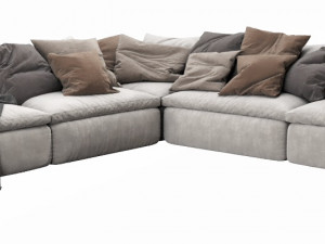noblesouls realm sofa set 3Dモデル