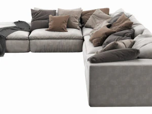 noblesouls realm sofa set 3D Model