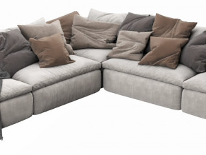 noblesouls realm sofa set 3Dモデル