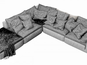 noblesouls realm sofa set 3Dモデル