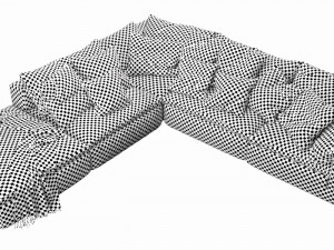 noblesouls realm sofa set 3Dモデル