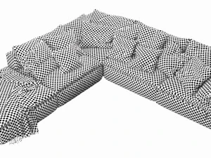 noblesouls realm sofa set 3D Model