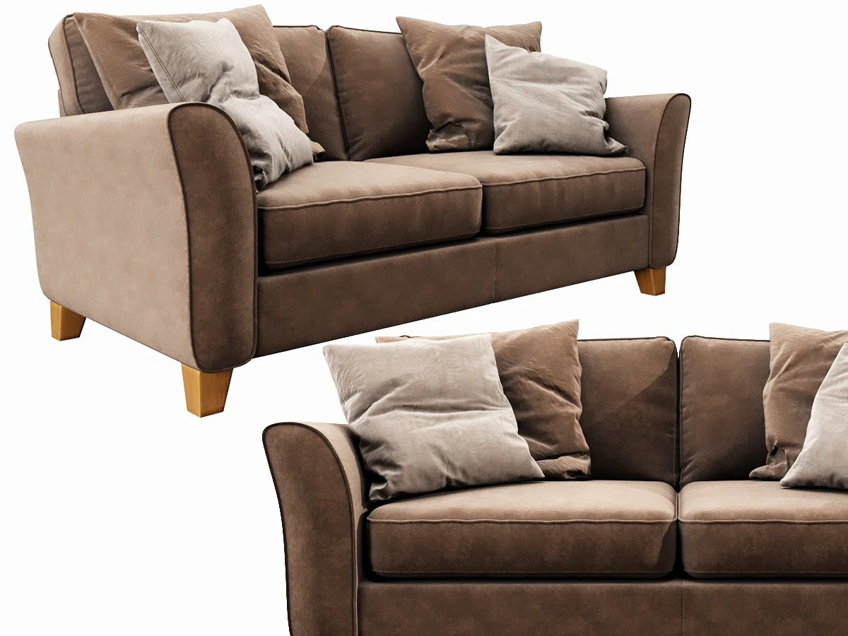 harveys nina 3 seater 3D Model .c4d .max .obj .3ds .fbx .stl .blend 