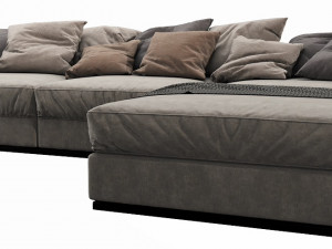 flexform beauty chaise lounge 3D Modell