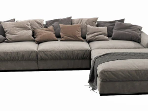 flexform beauty chaise lounge 3D Model