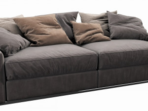 flexform beauty 2 seater 3Dモデル