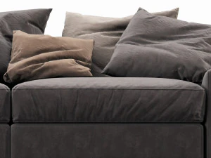 flexform beauty 2 seater 3D Model